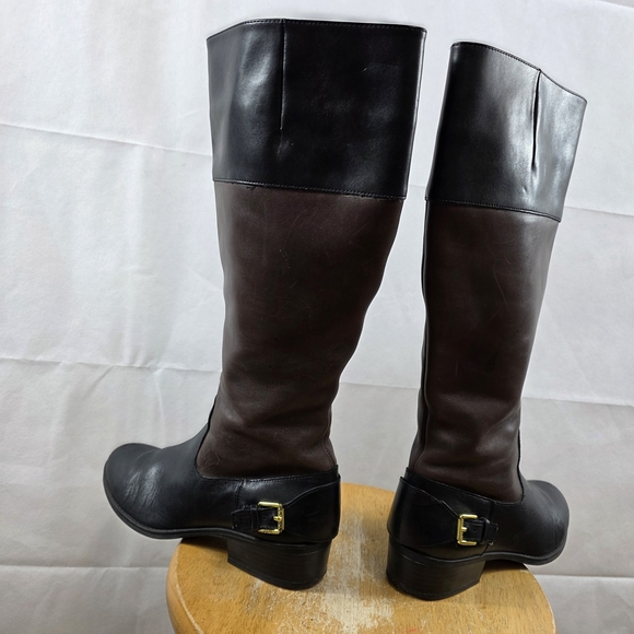 Ralph Lauren Shoes - Ralph Lauren Black and Brown Ankle Boots